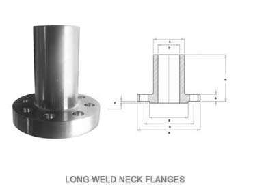 ss316l长焊接颈法兰