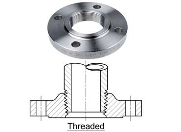 ASTM A182 SS 321螺纹法兰